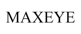 MAXEYE Trademark Image