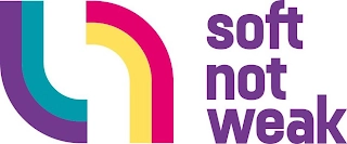 SOFT NOT WEAK Trademark Image