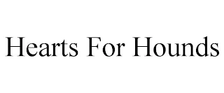 HEARTS FOR HOUNDS Trademark Image