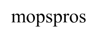 MOPSPROS Trademark Image