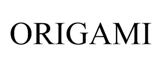 ORIGAMI Trademark Image