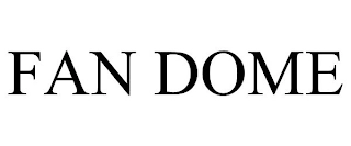 FAN DOME Trademark Image