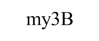 MY3B Trademark Image