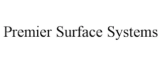 PREMIER SURFACE SYSTEMS Trademark Image