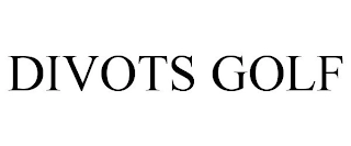 DIVOTS GOLF Trademark Image