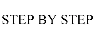 STEP BY STEP Trademark Image