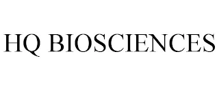 HQ BIOSCIENCES Trademark Image