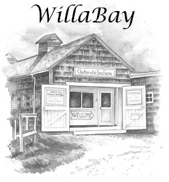 WILLABAY OYSTERVILLE SEA FARMS WILLAPA BAY SMOKED OYSTERS WELCOME OYSTERS CLAMS Trademark Image