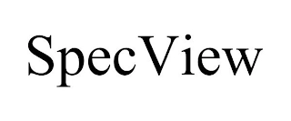 SPECVIEW Trademark Image