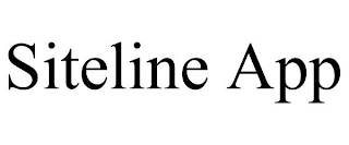 SITELINE APP Trademark Image