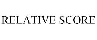 RELATIVE SCORE Trademark Image
