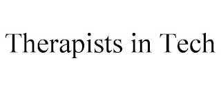 THERAPISTS IN TECH Trademark Image