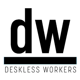 DW DESKLESS WORKERS Trademark Image