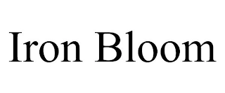 IRON BLOOM Trademark Image