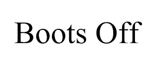 BOOTS OFF Trademark Image