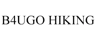 B4UGO HIKING Trademark Image
