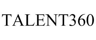 TALENT360 Trademark Image