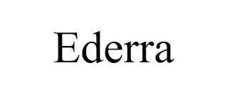 EDERRA Trademark Image