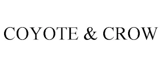 COYOTE & CROW Trademark Image