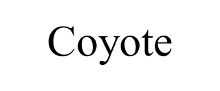 COYOTE Trademark Image