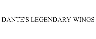 DANTE'S LEGENDARY WINGS Trademark Image