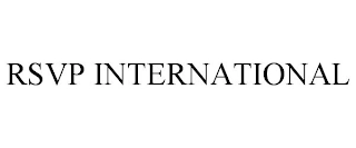RSVP INTERNATIONAL Trademark Image