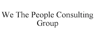 WE THE PEOPLE CONSULTING GROUP Trademark Image