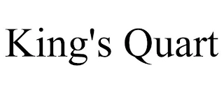 KING'S QUART Trademark Image