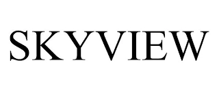 SKYVIEW Trademark Image