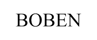 BOBEN Trademark Image