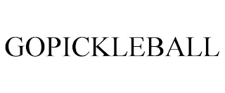 GOPICKLEBALL Trademark Image