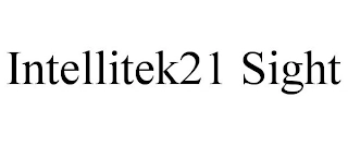 INTELLITEK21 SIGHT Trademark Image