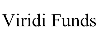 VIRIDI FUNDS Trademark Image