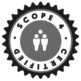 SCOPE 4 CERTIFIED Trademark Image