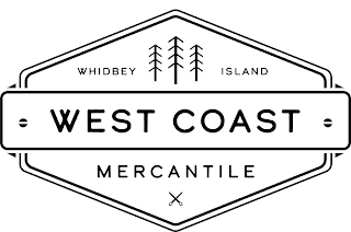 WHIDBEY ISLAND WEST COAST MERCANTILE Trademark Image