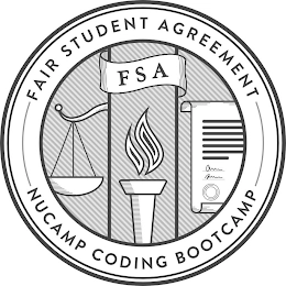 FAIR STUDENT AGREEMENT FSA NUCAMP CODING BOOTCAMP Trademark Image