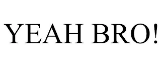 YEAH BRO! Trademark Image