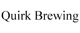 QUIRK BREWING Trademark Image