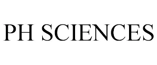 PH SCIENCES Trademark Image
