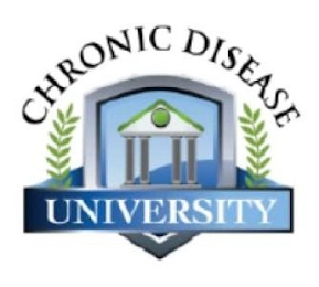CHRONIC DISEASE UNIVERSITY Trademark Image