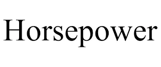 HORSEPOWER Trademark Image