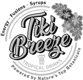 TIKI BREEZE POWERED BY NATURE'S TOP BOTANICALS Trademark Image
