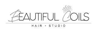 BEAUTIFUL COILS HAIR STUDIO Trademark Image