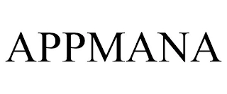 APPMANA Trademark Image
