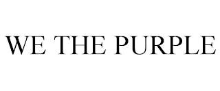 WE THE PURPLE Trademark Image