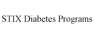 STIX DIABETES PROGRAMS Trademark Image
