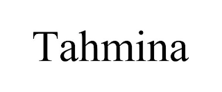 TAHMINA Trademark Image