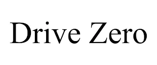 DRIVE ZERO Trademark Image