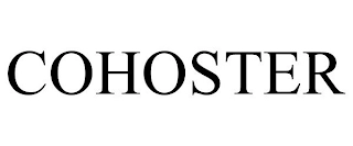 COHOSTER Trademark Image