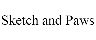 SKETCH AND PAWS Trademark Image